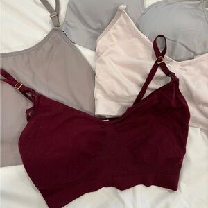 Four Hatch, Davin & Adley, and Auden nursing and pumping bras. All size M.